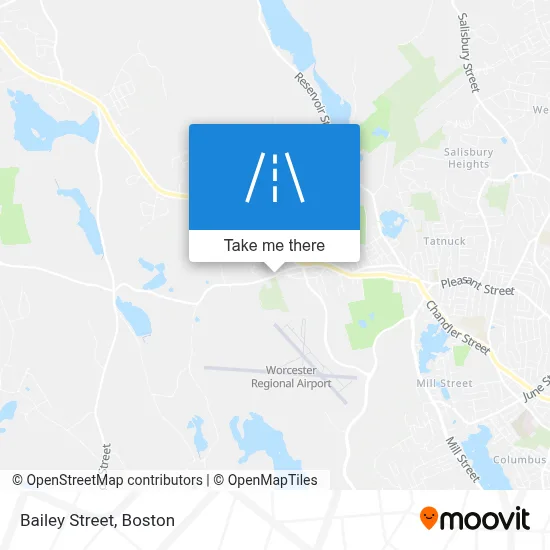 Bailey Street map