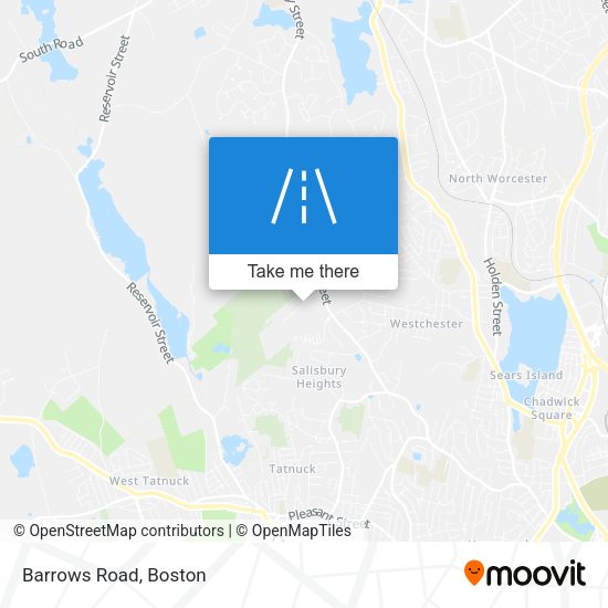 Mapa de Barrows Road