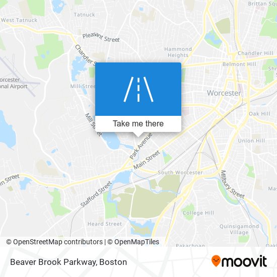 Beaver Brook Parkway map