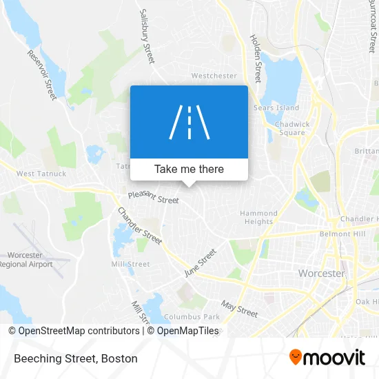 Beeching Street map