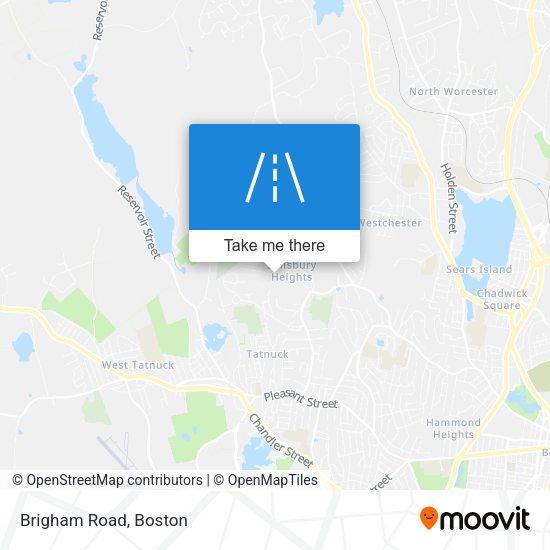 Mapa de Brigham Road