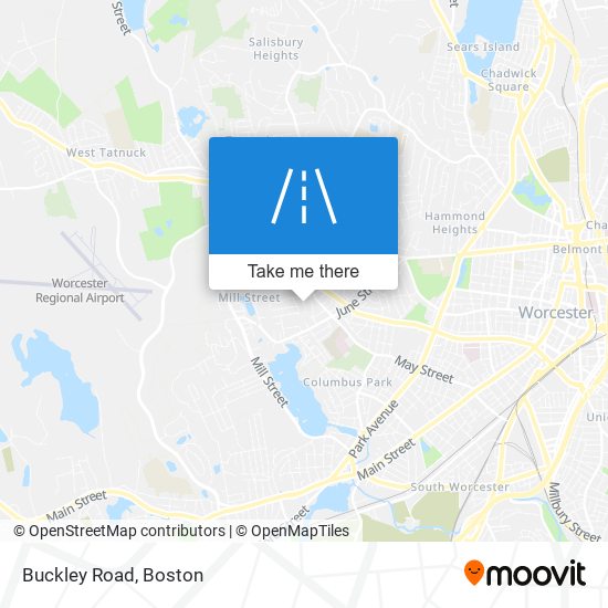 Mapa de Buckley Road