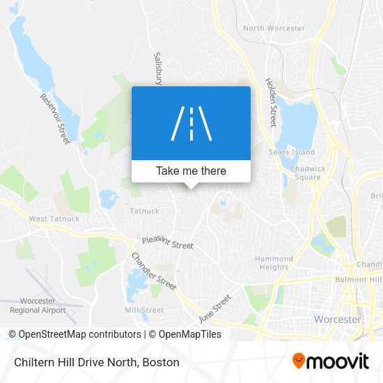 Chiltern Hill Drive North map