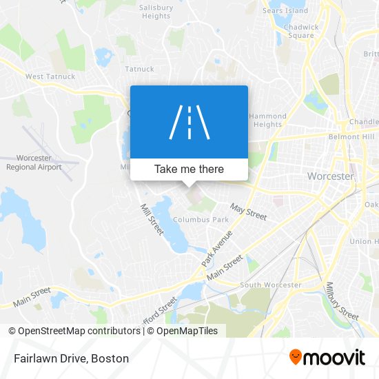 Fairlawn Drive map