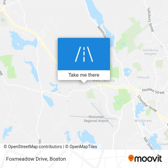 Foxmeadow Drive map