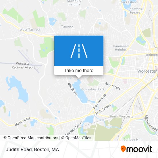 Mapa de Judith Road