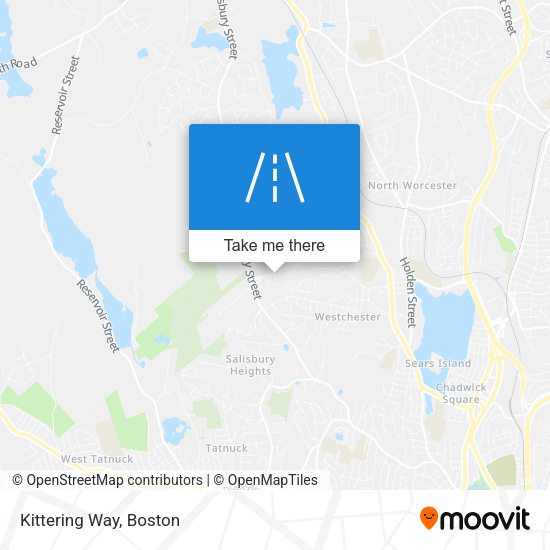 Mapa de Kittering Way