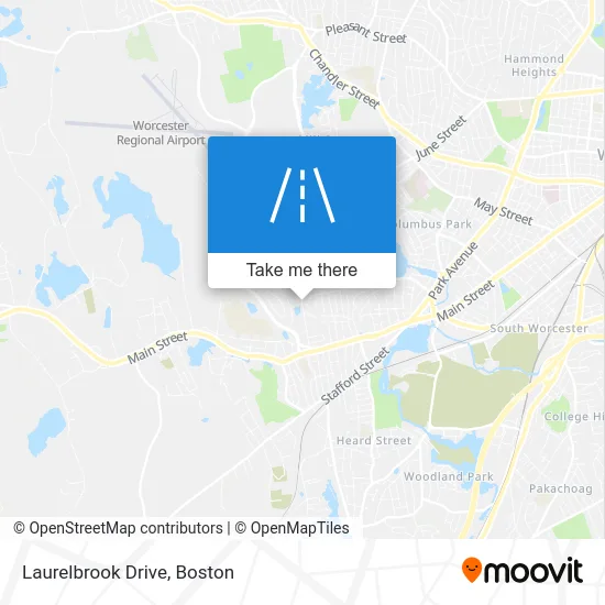 Laurelbrook Drive map