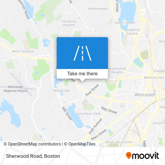 Mapa de Sherwood Road