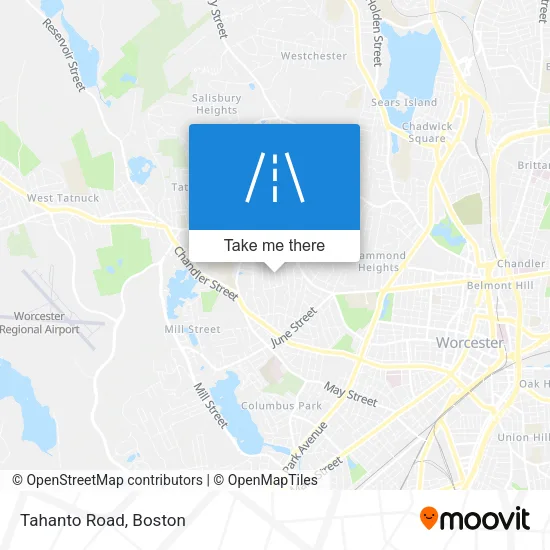 Tahanto Road map