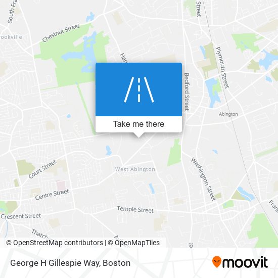 George H Gillespie Way map