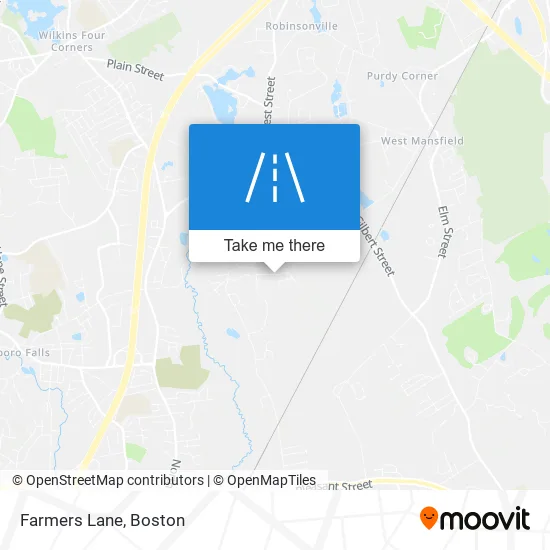 Farmers Lane map