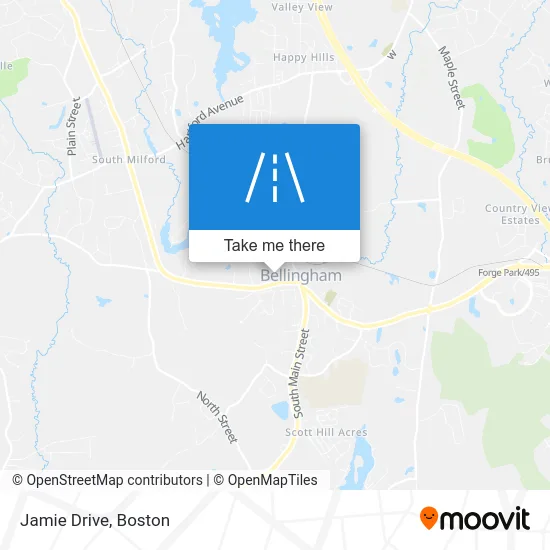 Jamie Drive map