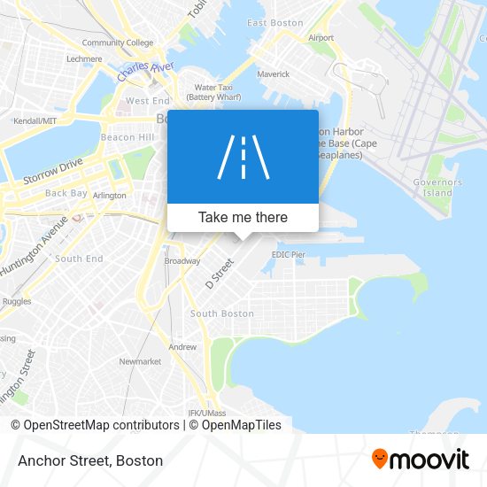 Mapa de Anchor Street