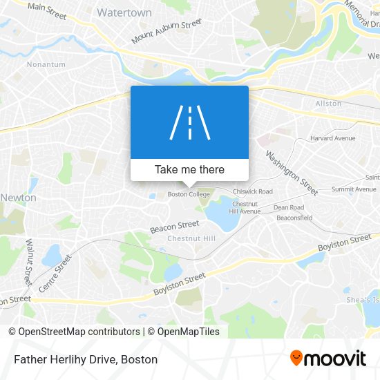 Father Herlihy Drive map