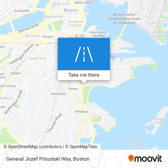 General Jozef Pilsudski Way map