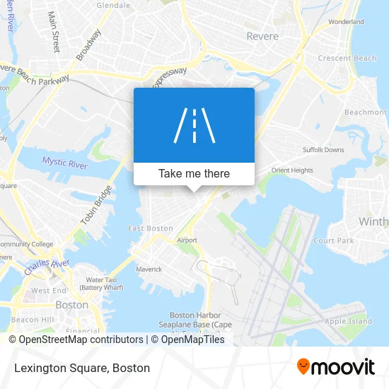 Lexington Square map