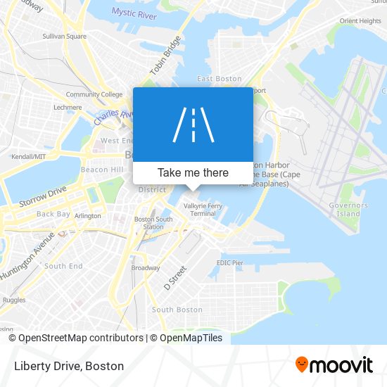 Mapa de Liberty Drive