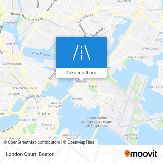 Mapa de London Court
