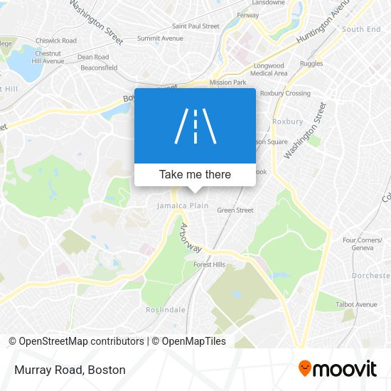 Murray Road map