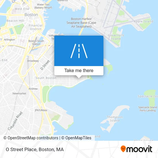 O Street Place map