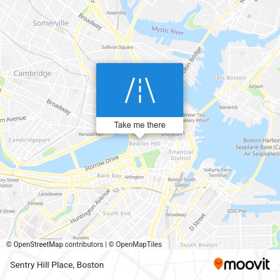 Mapa de Sentry Hill Place