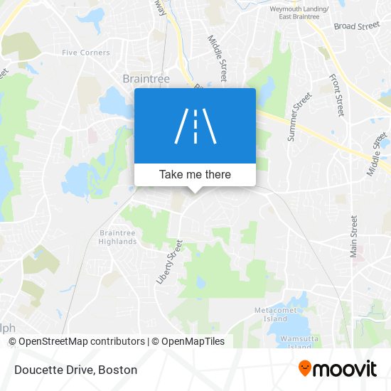 Doucette Drive map