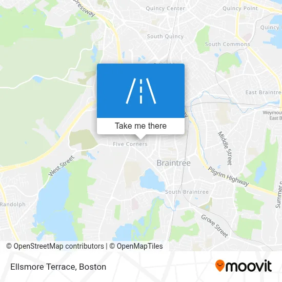 Ellsmore Terrace map