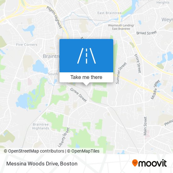 Mapa de Messina Woods Drive