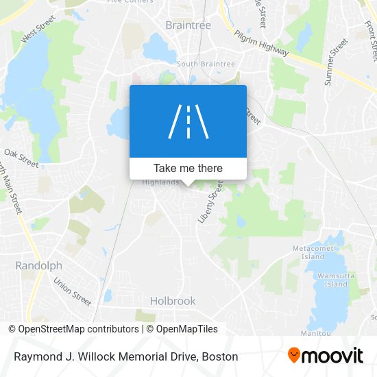Mapa de Raymond J. Willock Memorial Drive