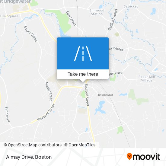 Almay Drive map