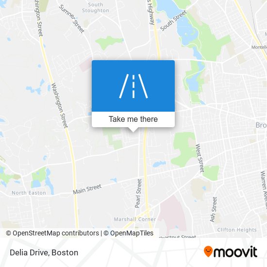 Mapa de Delia Drive