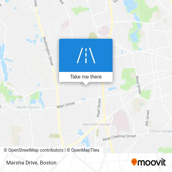 Marsha Drive map
