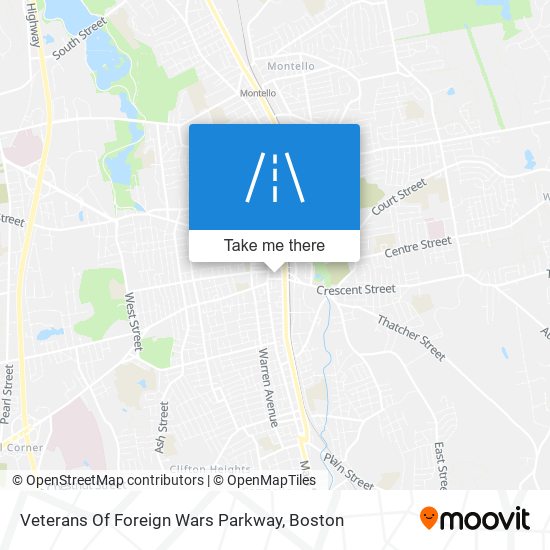 Veterans Of Foreign Wars Parkway map