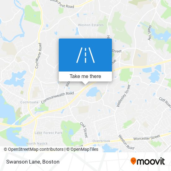 Mapa de Swanson Lane