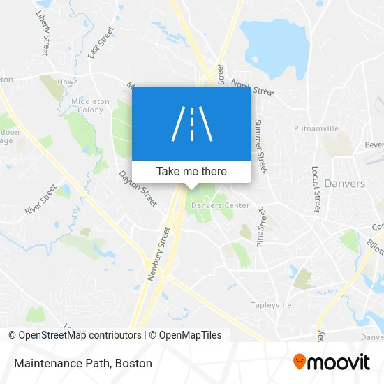 Maintenance Path map