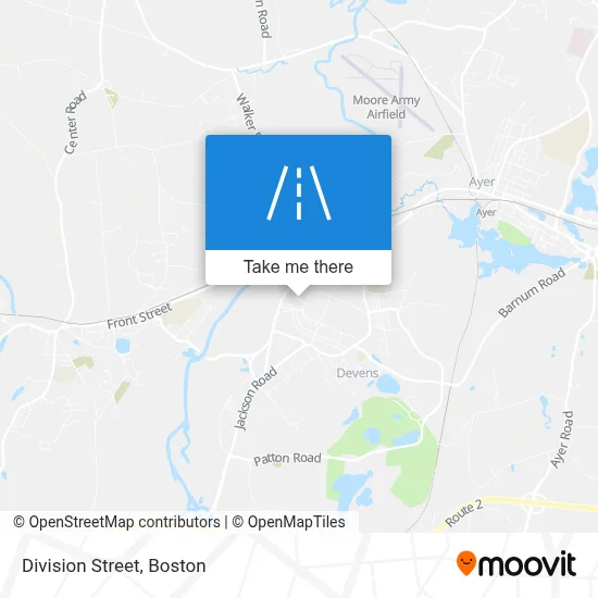 Division Street map