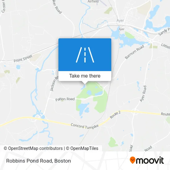 Mapa de Robbins Pond Road
