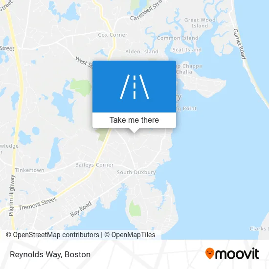 Reynolds Way map