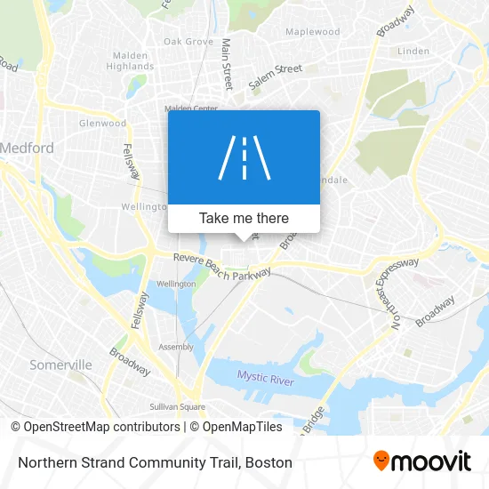 Northern Strand Community Trail map