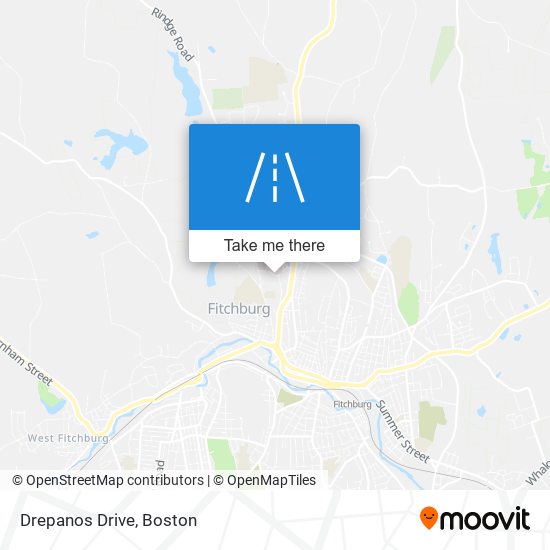 Drepanos Drive map