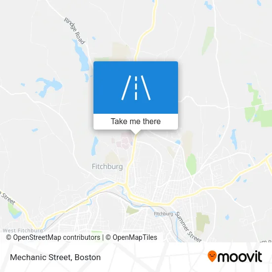 Mechanic Street map