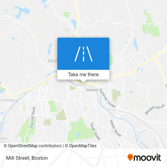 Mapa de Mill Street