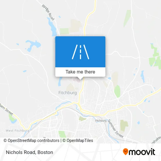Nichols Road map