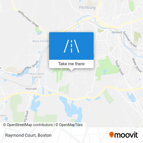 Mapa de Raymond Court