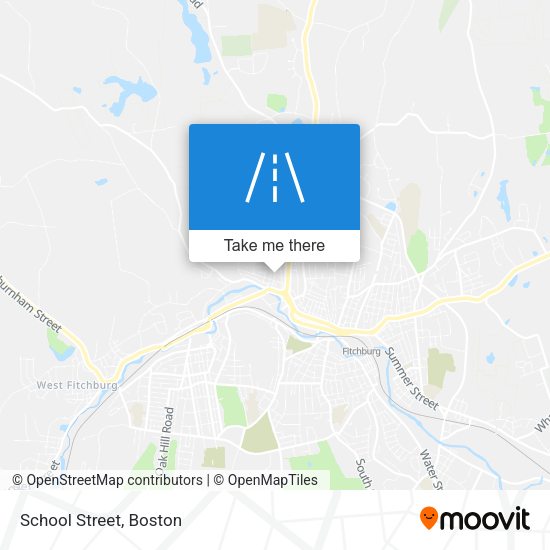 Mapa de School Street