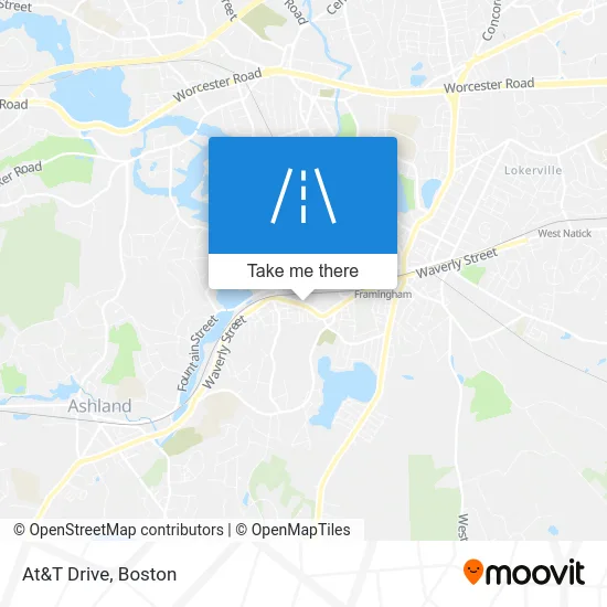 At&T Drive map