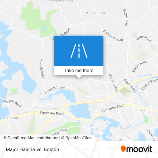 Mapa de Major Hale Drive