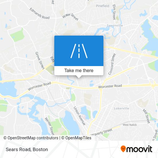 Mapa de Sears Road