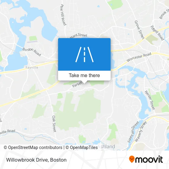 Willowbrook Drive map